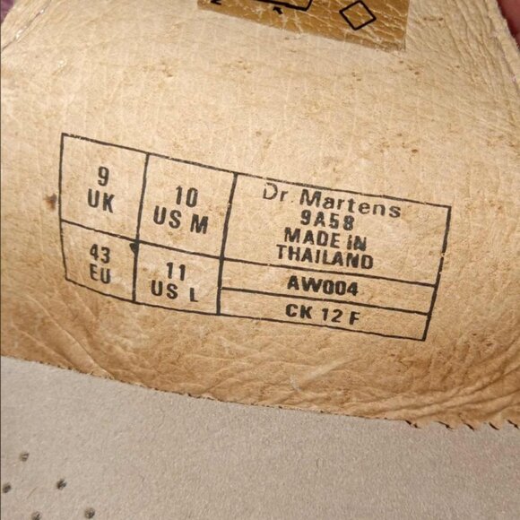 Dr. Martens Pink White Floral 9A58 Mary Janes New 11 10 43 - Picture 5 of 5